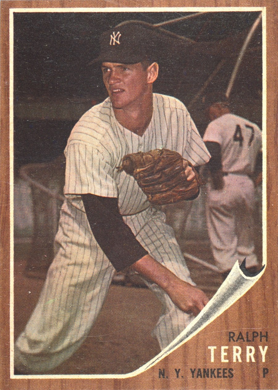 1962 Topps #48 Ralph Terry, New York Yankees