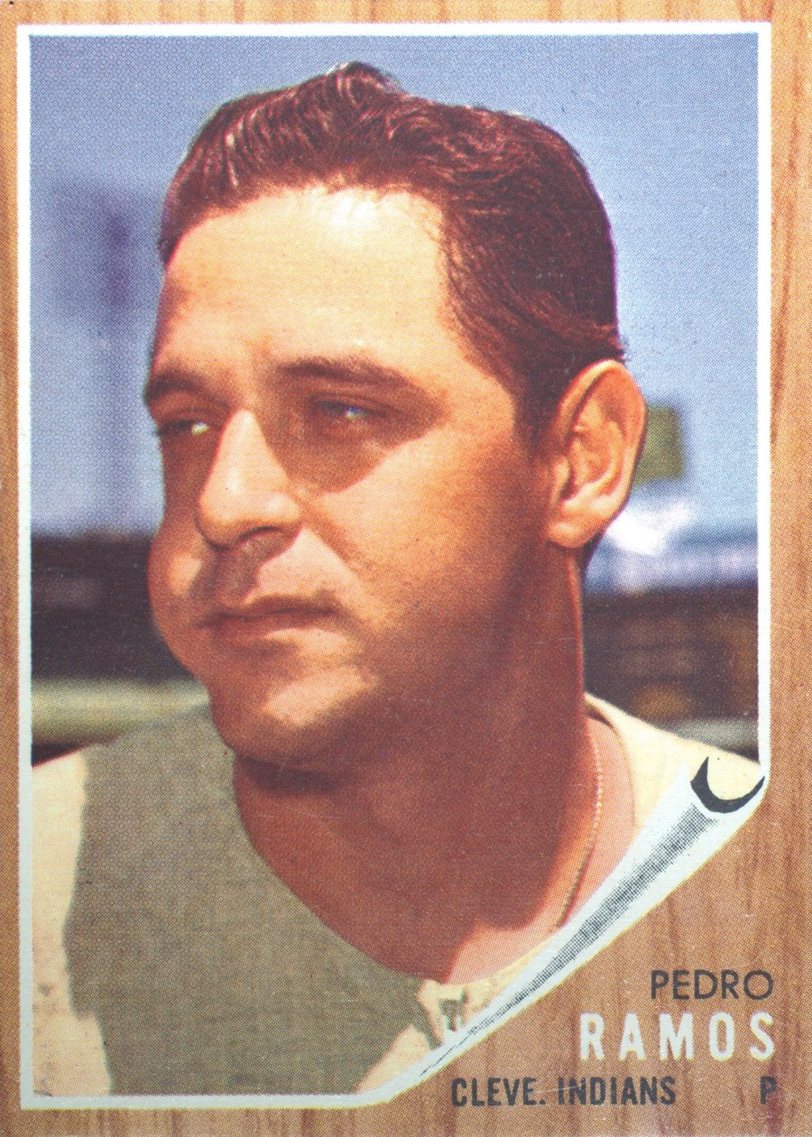 1962 Topps #485 Pedro Ramos, Cleveland Indians