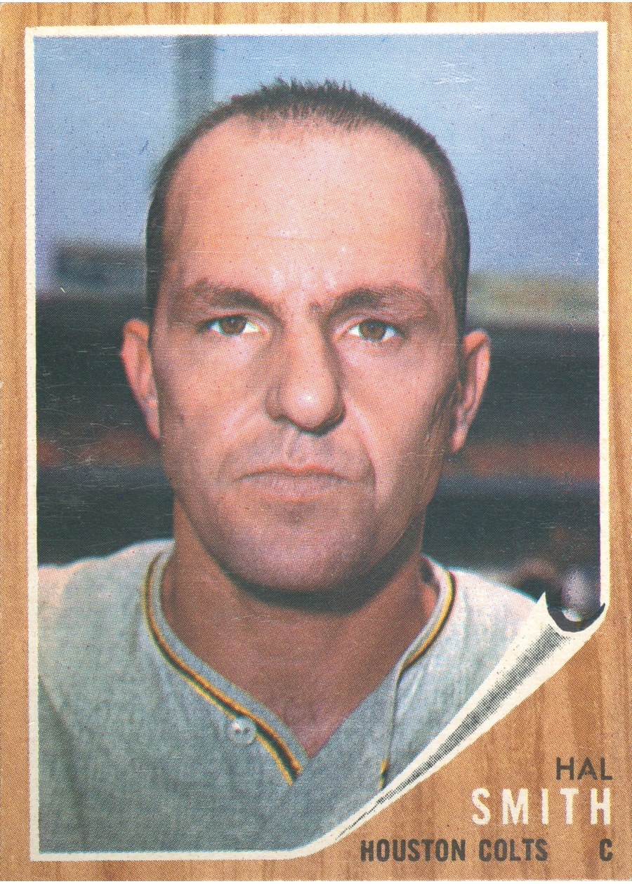 1962 Topps #492 Hal Smith, Houston Colt .45's