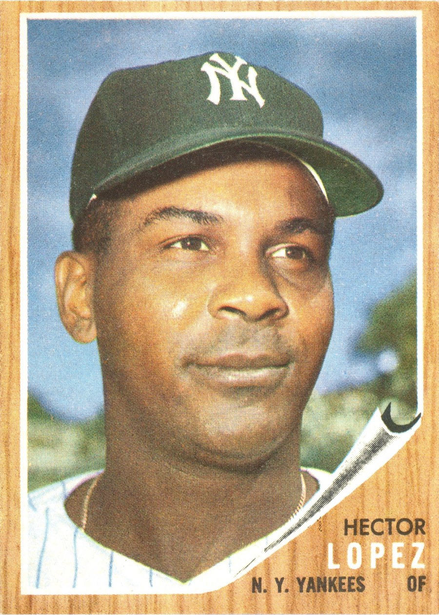 1962 Topps #502 Hector Lopez, New York Yankees