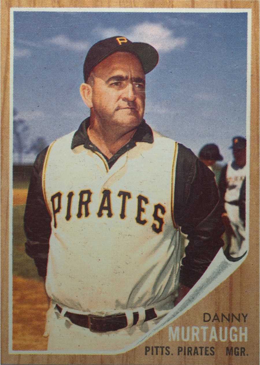 1962 Topps #503 Danny Murtaugh, Pittsburgh Pirates