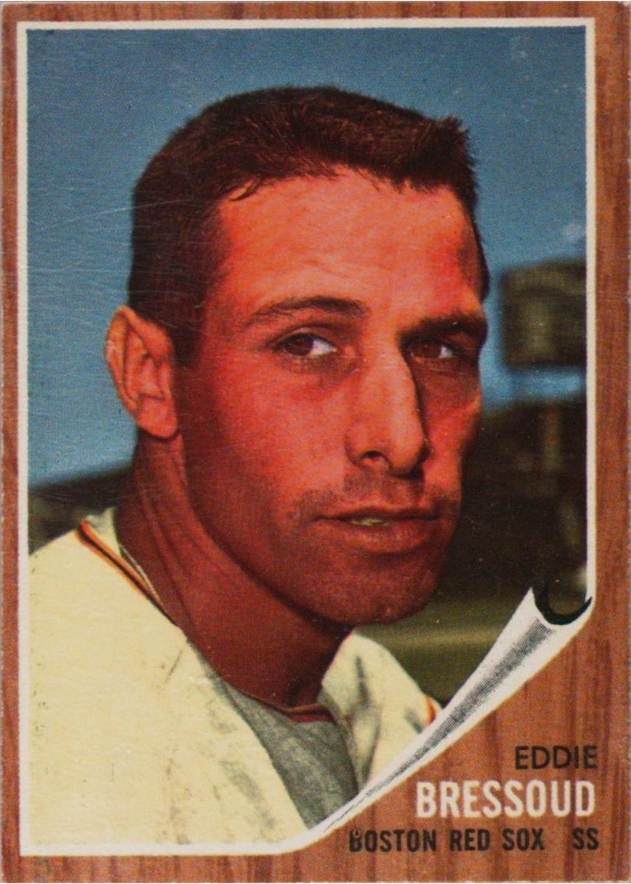 1962 Topps #504 Eddie Bressoud, Boston Red Sox