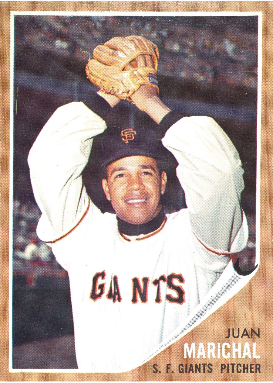 1962 Topps #505 Juan Marichal, San Francisco Giants