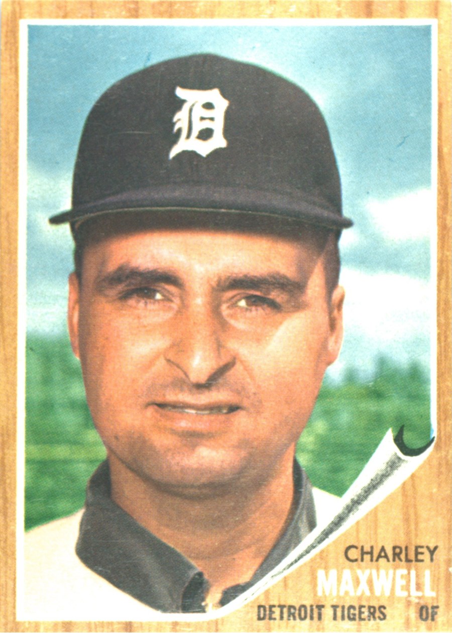 1962 Topps #506 Charley Maxwell, Detroit Tigers