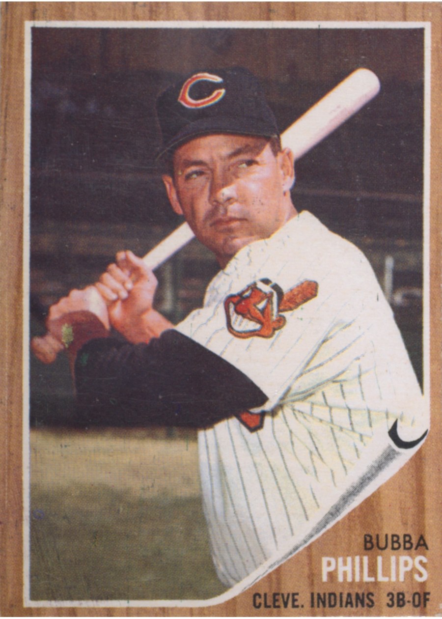 1962 Topps #511 Bubba Phillips, Cleveland Indians
