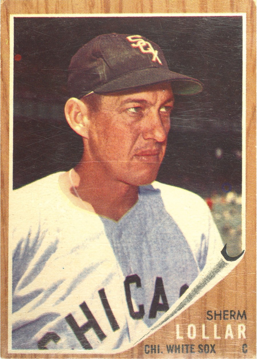 1962 Topps #514 Sherm Lollar, Chicago White Sox