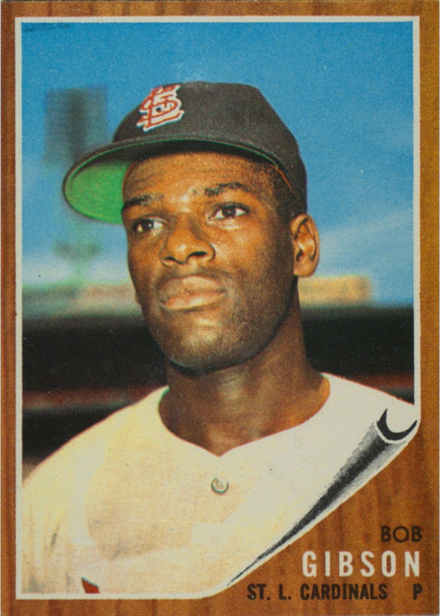1962 Topps #530 Bob Gibson, St. Louis Cardinals