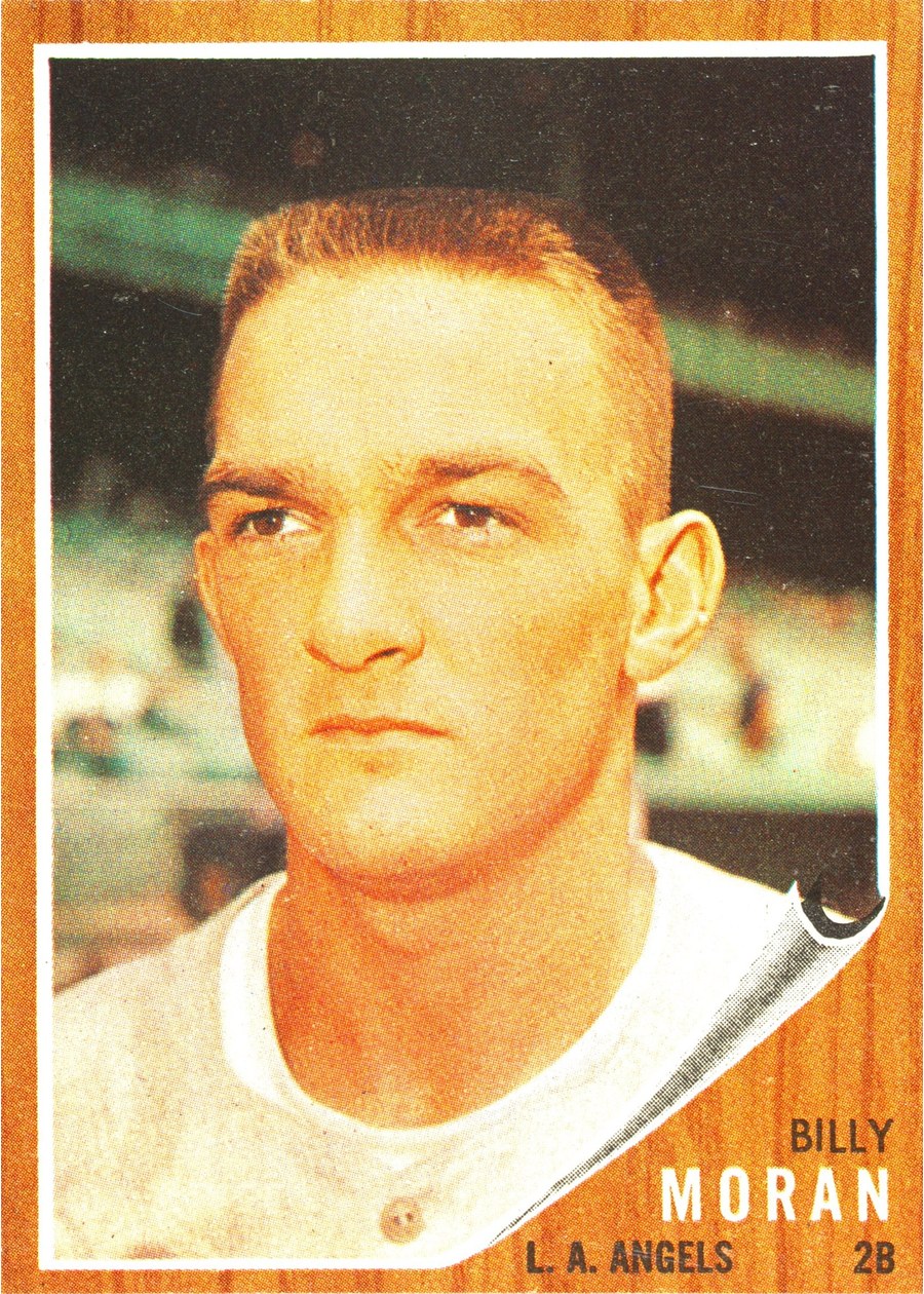 1962 Topps #539 Billy Moran, Los Angeles Angels