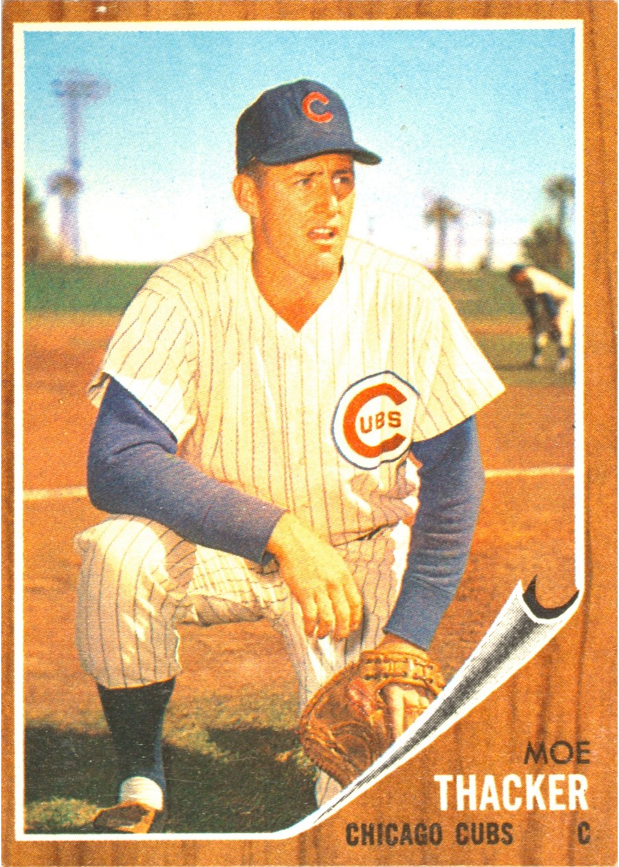 1962 Topps #546 Moe Thacker, Chicago Cubs