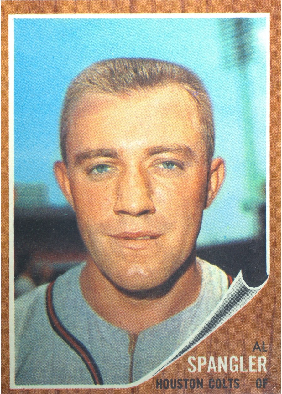 1962 Topps #556 Al Spangler, Houston Colt .45's