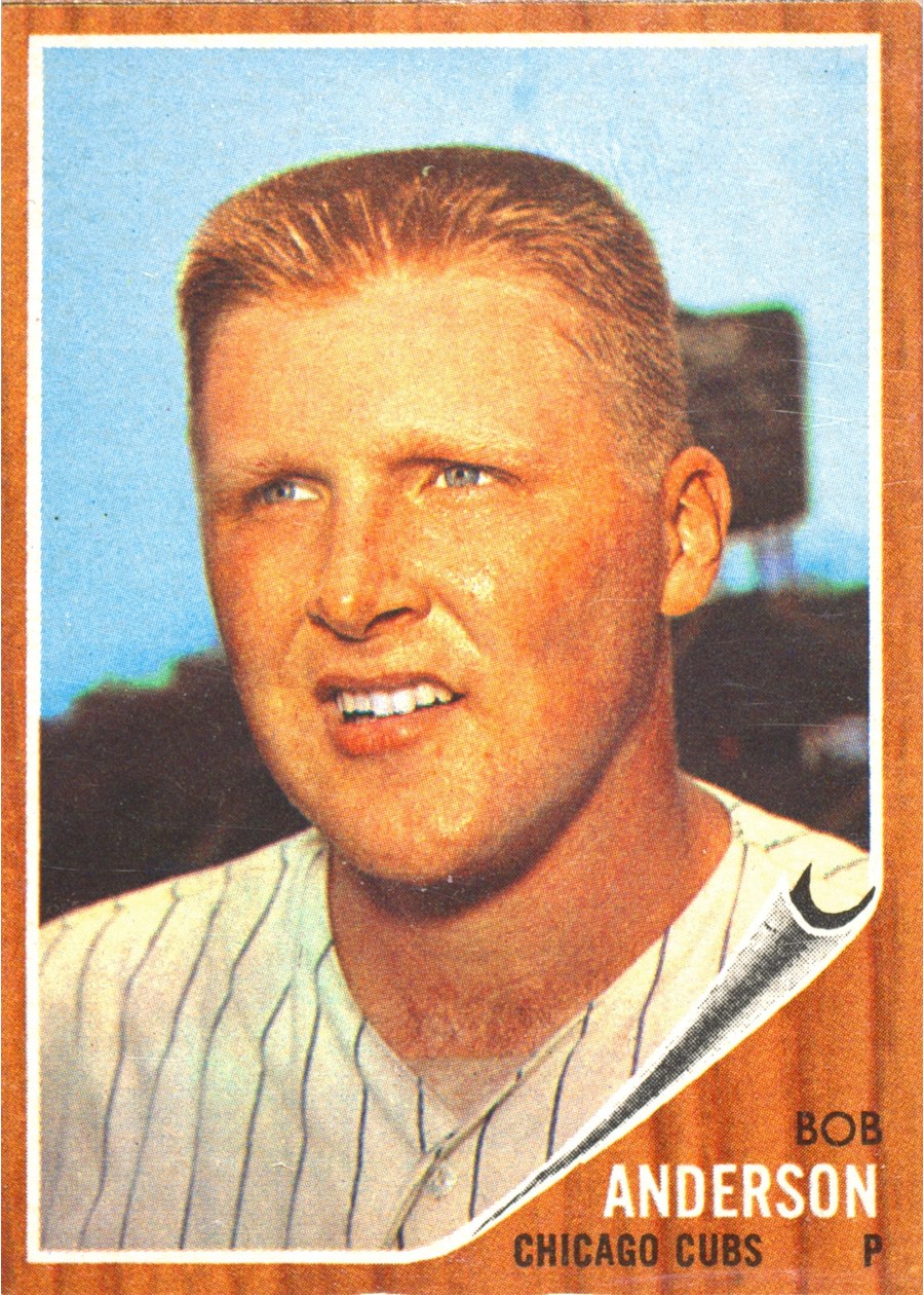 1962 Topps #557 Bob Anderson, Chicago Cubs
