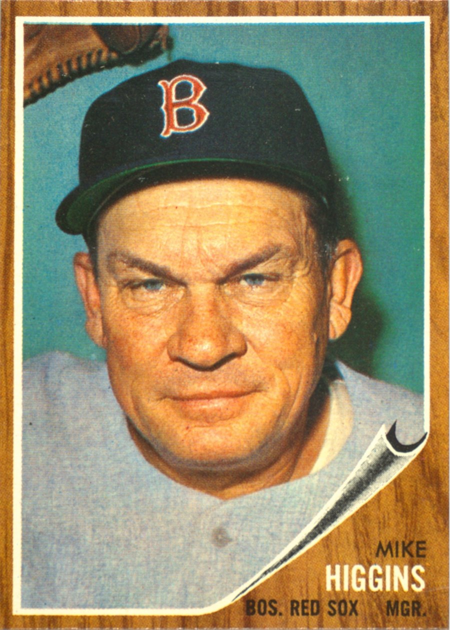 1962 Topps #559 Mike Higgins, Boston Red Sox