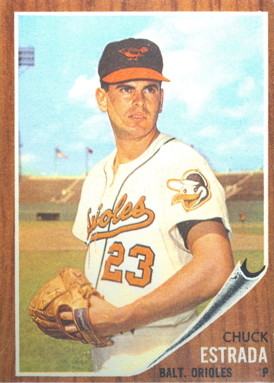 1962 Topps #560 Chuck Estrada, Baltimore Orioles