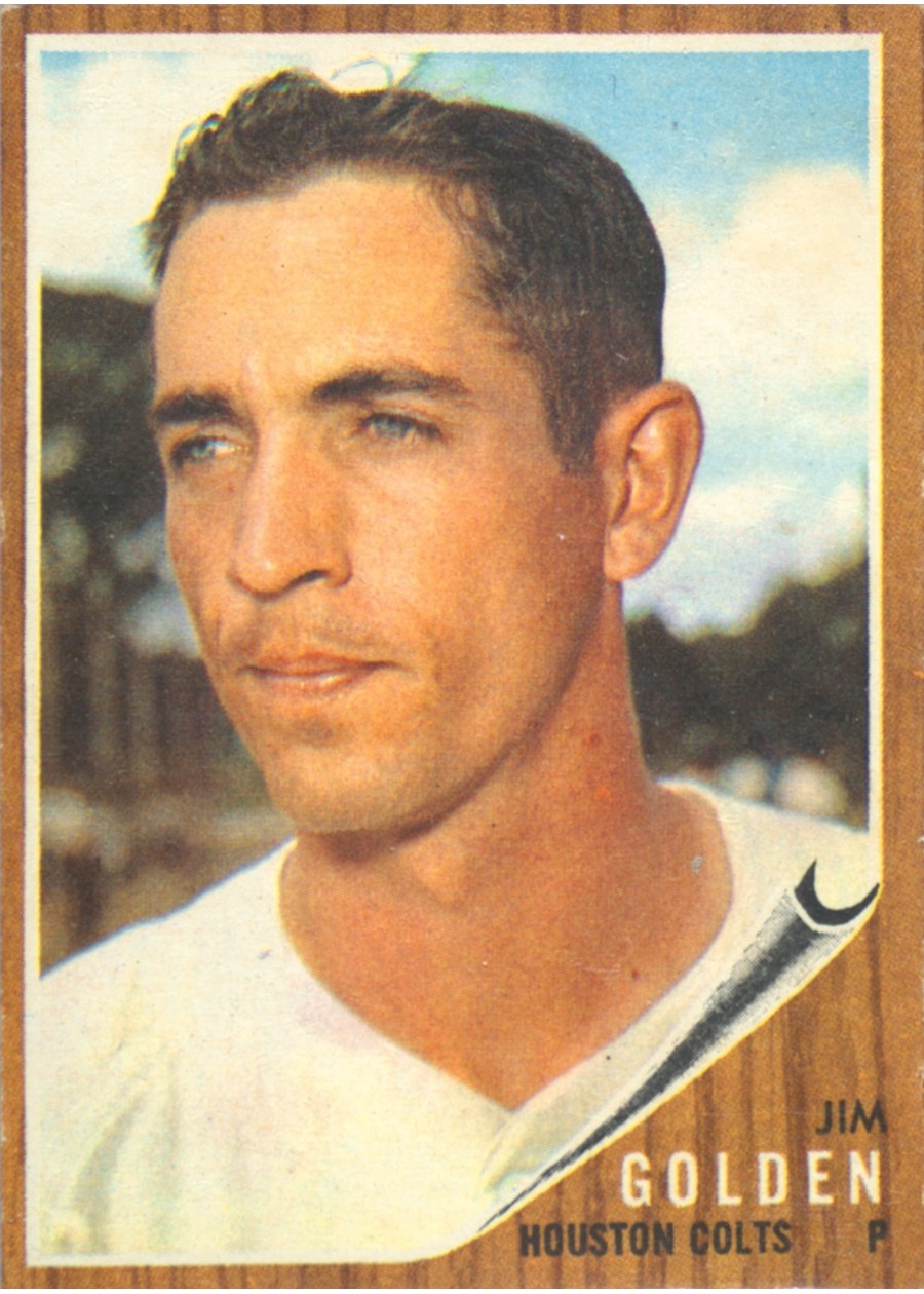 1962 Topps #568 Jim Golden, Houston Colt .45's
