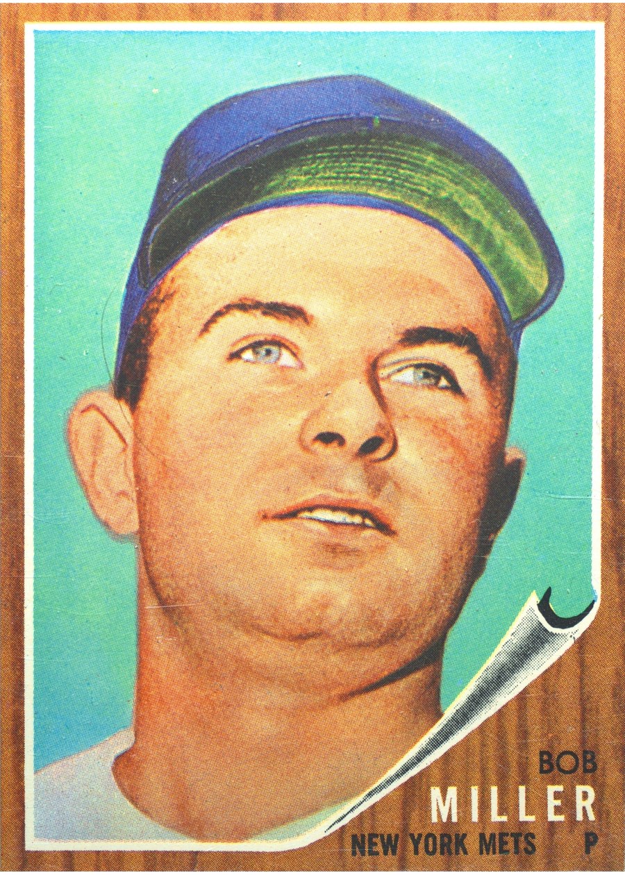 1962 Topps #572 Bob Miller, New York Mets