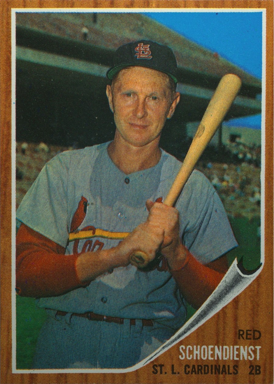 1962 Topps #575 Red Schoendienst, St. Louis Cardinals