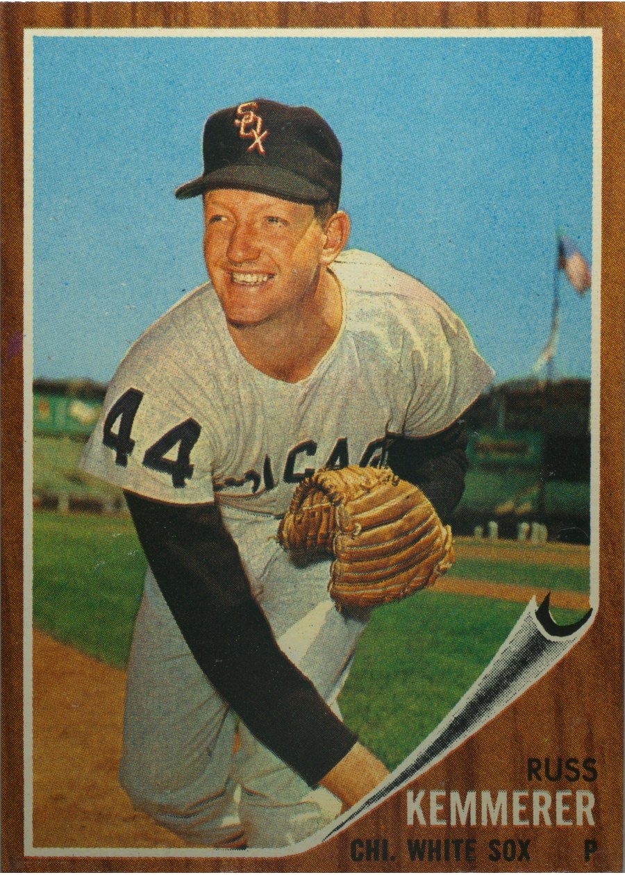 1962 Topps #576 Russ Kemmerer, Chicago White Sox