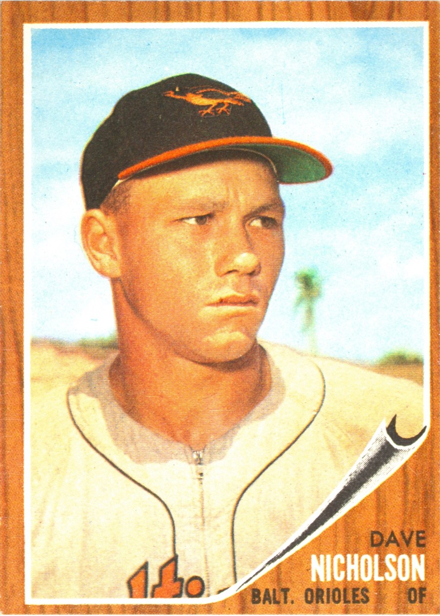 1962 Topps #577 Dave Nicholson, Baltimore Orioles