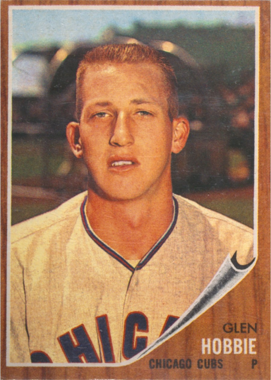 1962 Topps #585 Glen Hobbie, Chicago Cubs