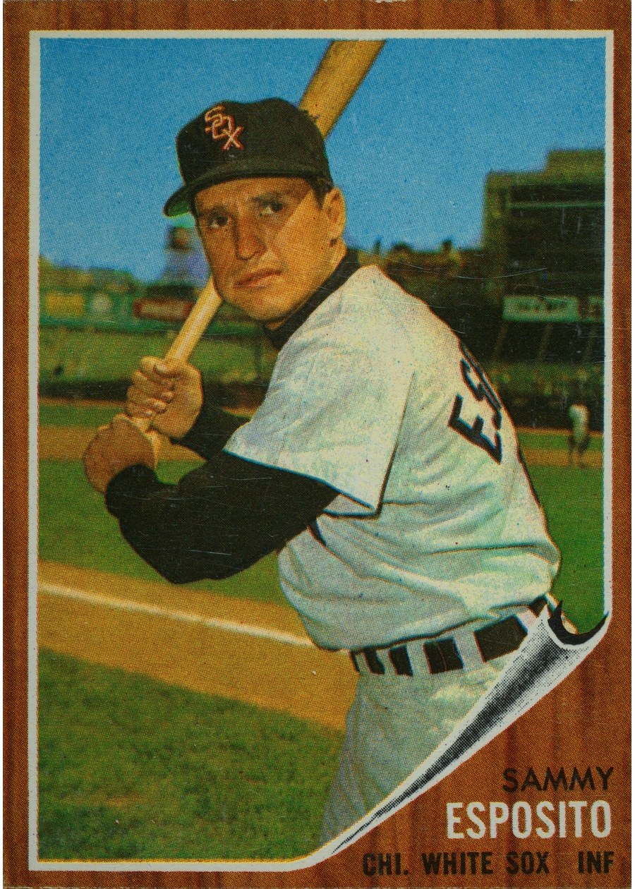 1962 Topps #586 Sammy Esposito, Chicago White Sox
