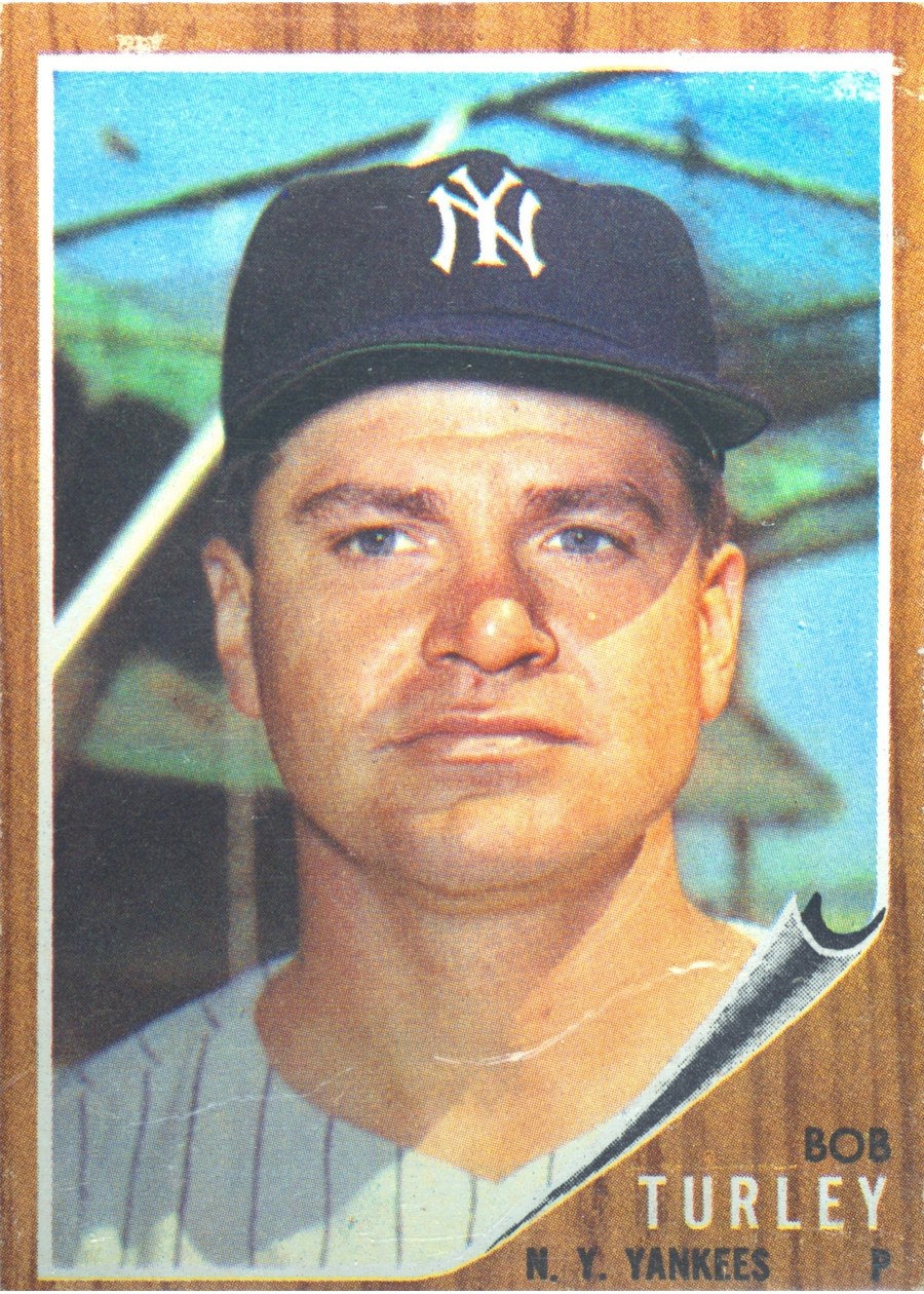 1962 Topps #589 Bob Turley, New York Yankees