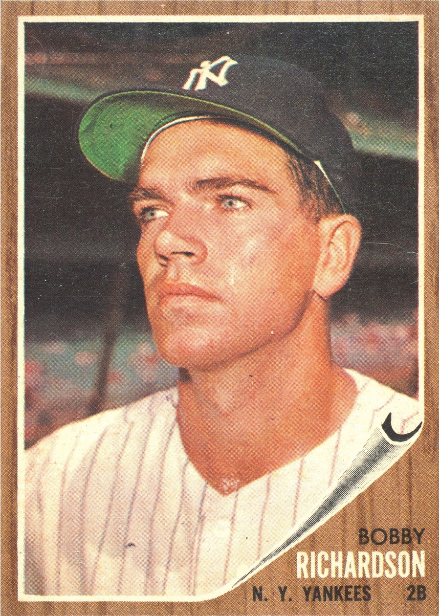 1962 Topps #65 Bobby Richardson, New York Yankees
