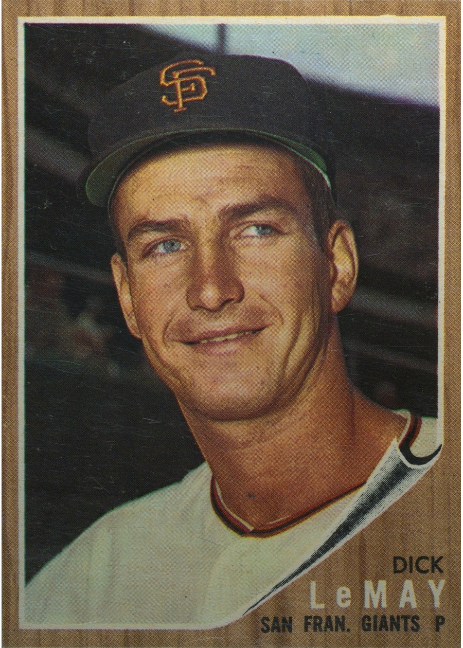1962 Topps #71 Dick LeMay, San Francisco Giants