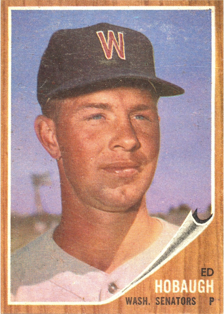 1962 Topps #79 Ed Hobaugh, Washington Senators