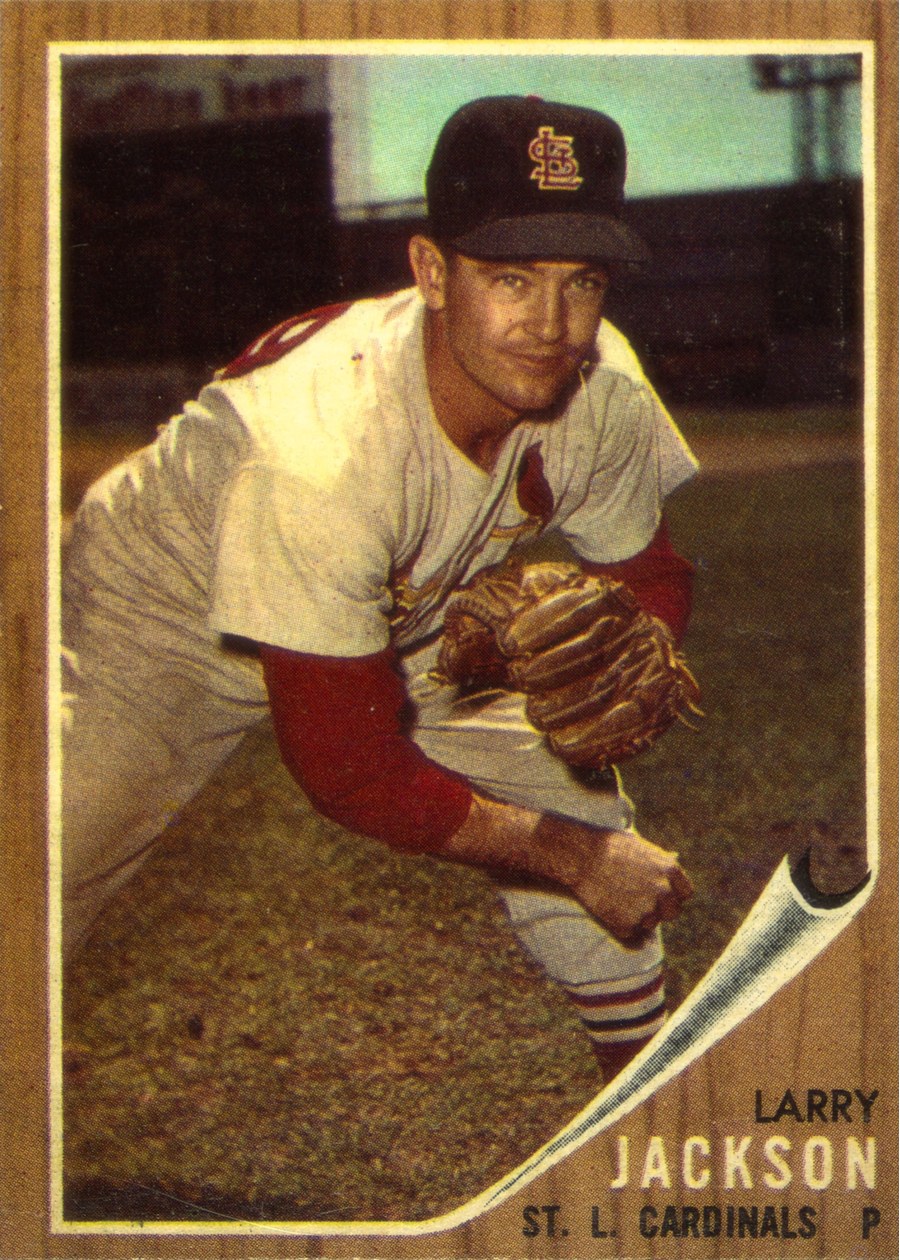 1962 Topps #83 Larry Jackson, St. Louis Cardinals