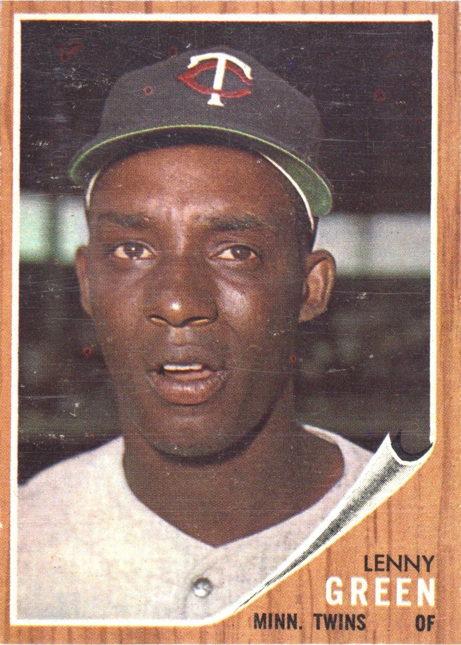 1962 Topps #84 Lenny Green, Minnesota Twins