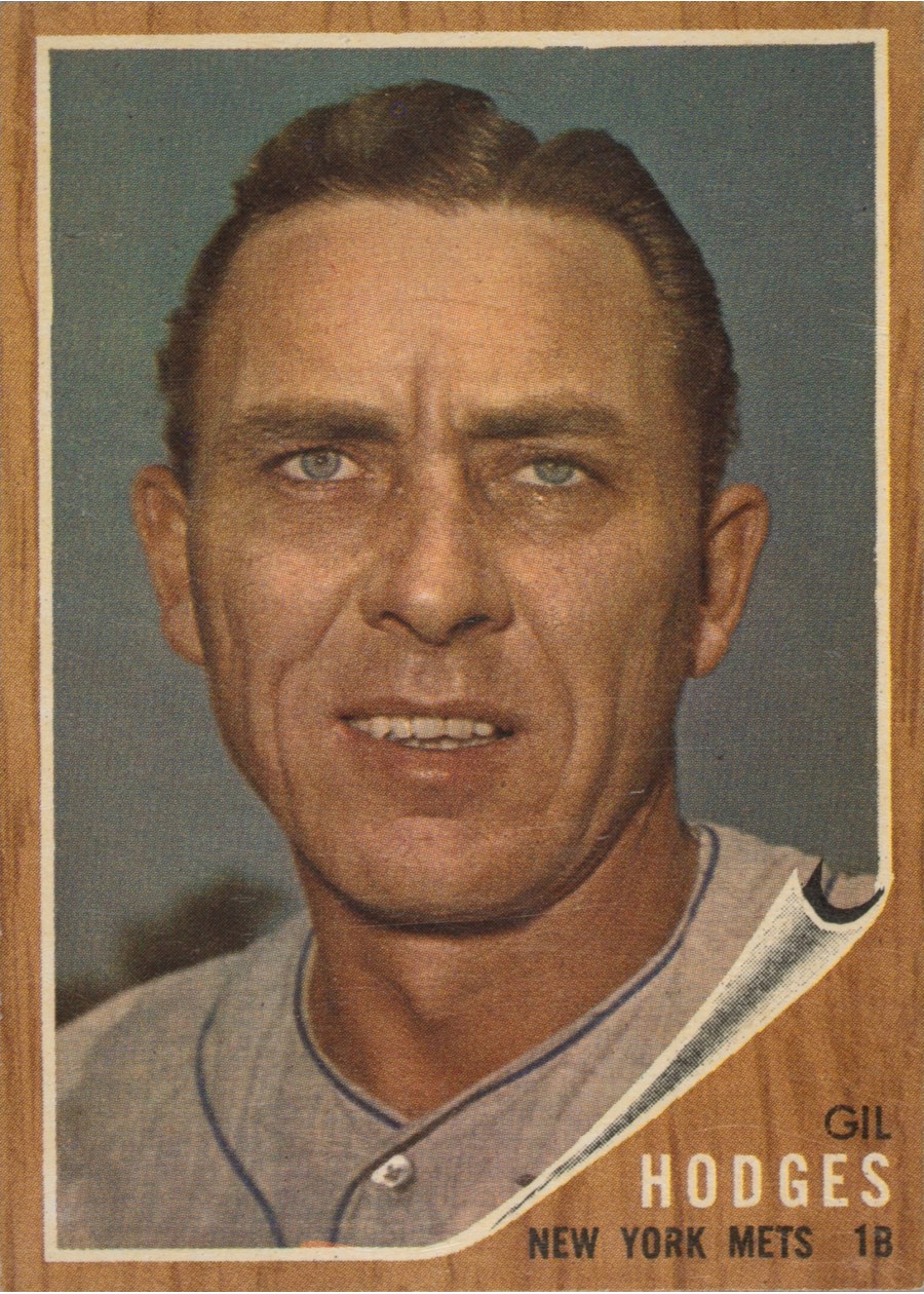 1962 Topps #85 Gil Hodges, New York Mets
