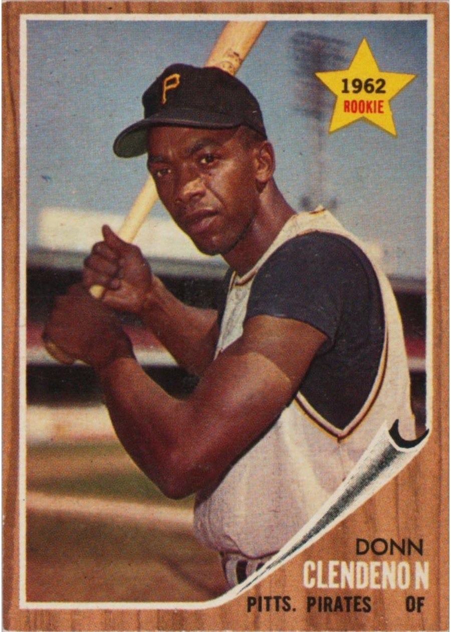 1962 Topps #86 Donn Clendenon, Pittsburgh Pirates