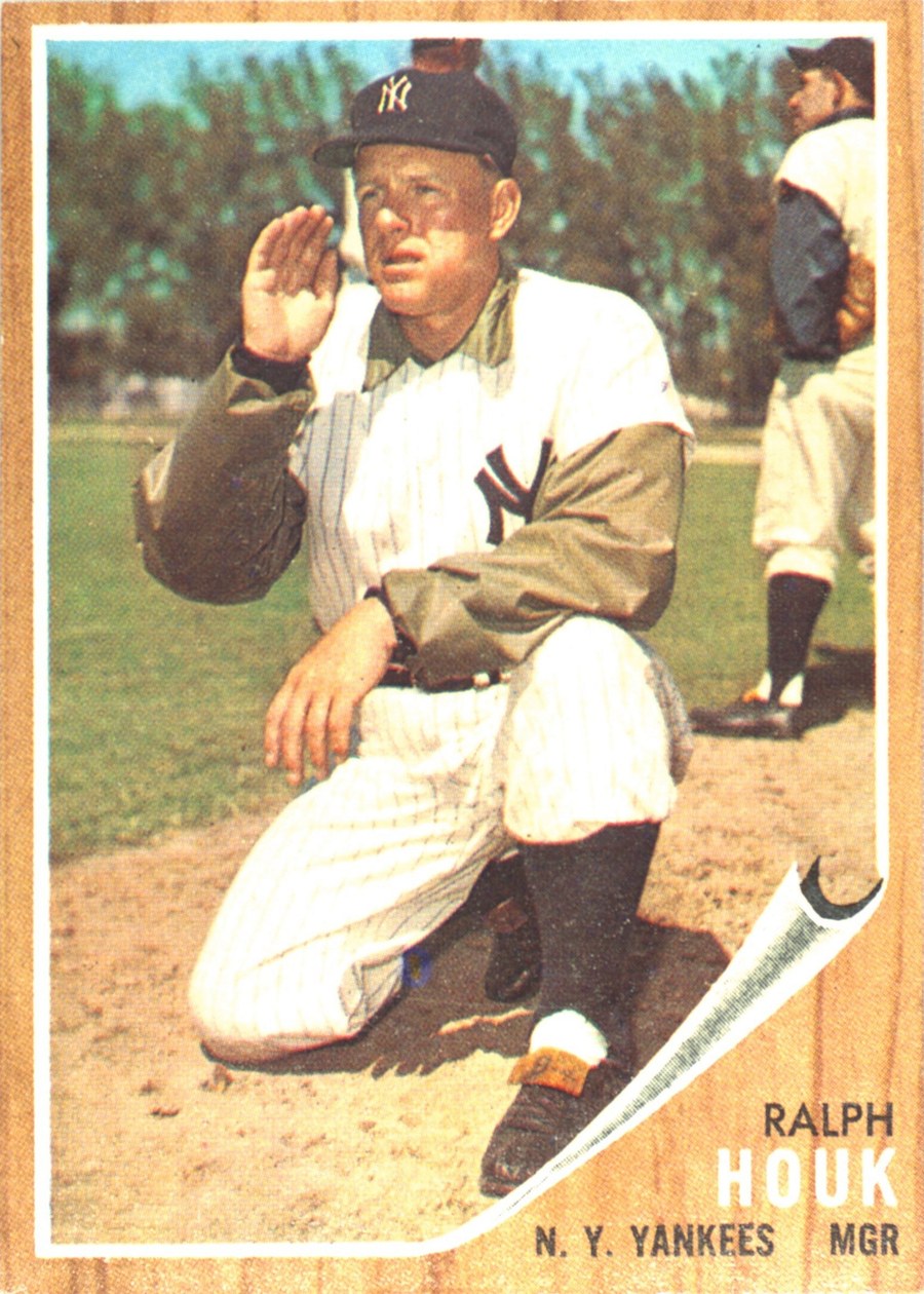 1962 Topps #88 Ralph Houk, New York Yankees