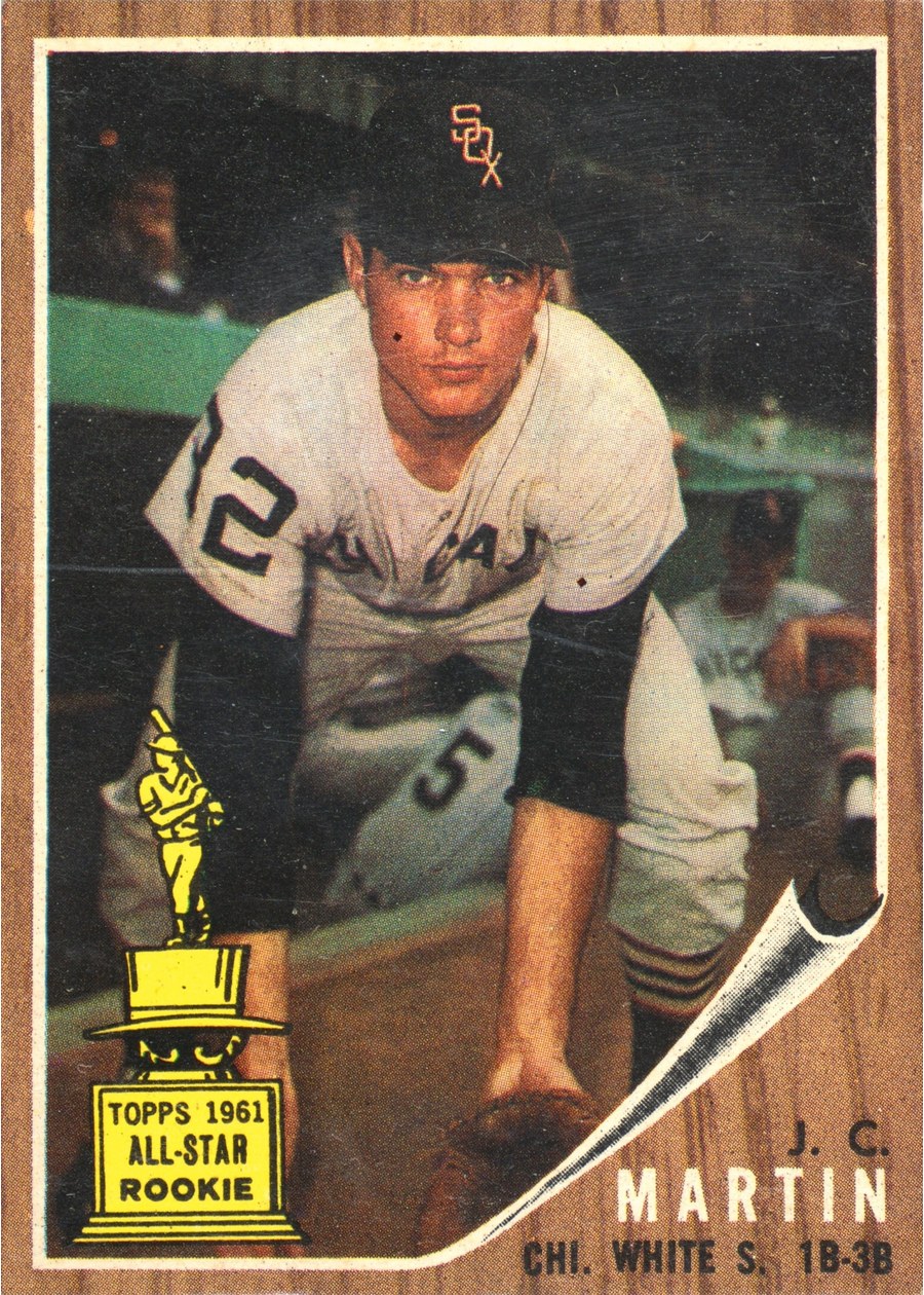 1962 Topps #91 J.C. Martin, Chicago White Sox
