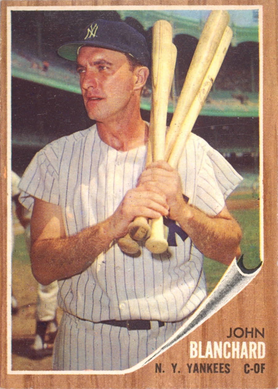 1962 Topps #93 John Blanchard, New York Yankees