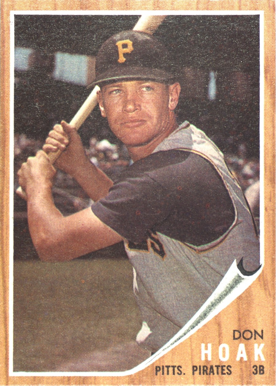 1962 Topps #95 Don Hoak, Pittsburgh Pirates