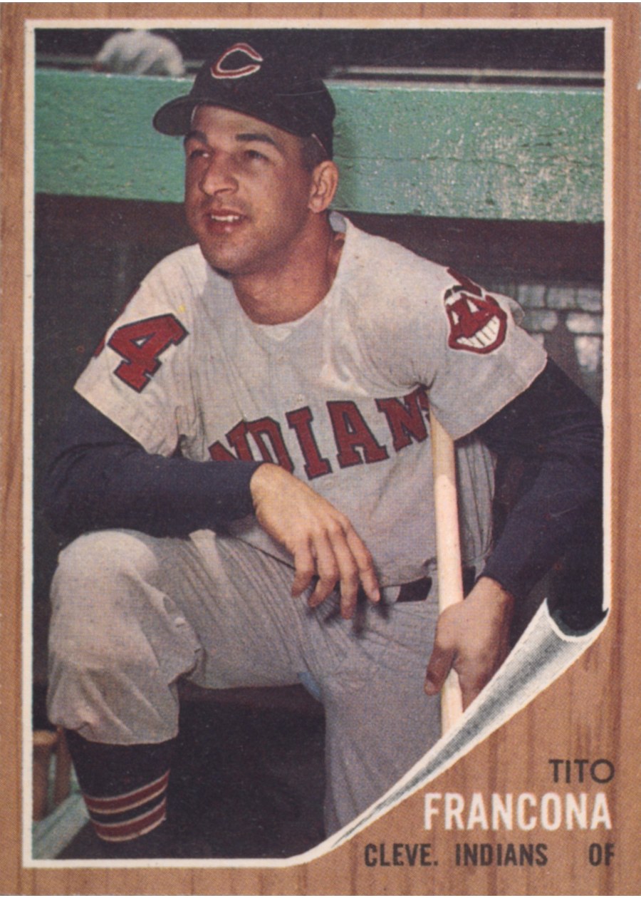 1962 Topps #97 Tito Francona, Cleveland Indians