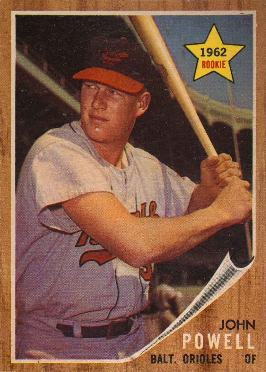 1962 Topps #99 John Powell, Baltimore Orioles