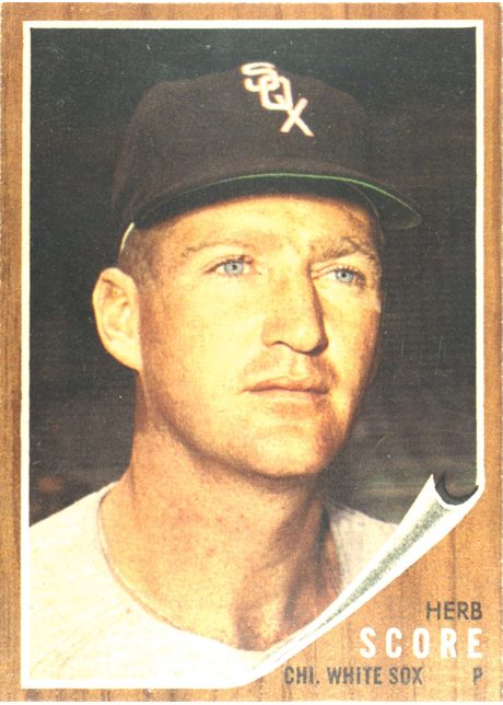 1962 Topps #116 Herb Score - 116a - No Green Tint