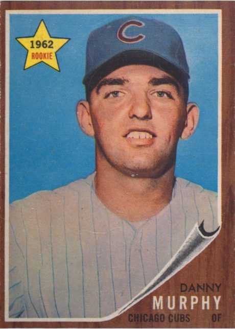 1962 Topps #119 Danny Murphy - 119a - No Green Tint