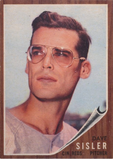 1962 Topps #171 Dave Sisler - 171a - No Green Tint
