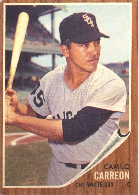 1962 Topps #178 Camilo Carreon - 178a - No Green Tint