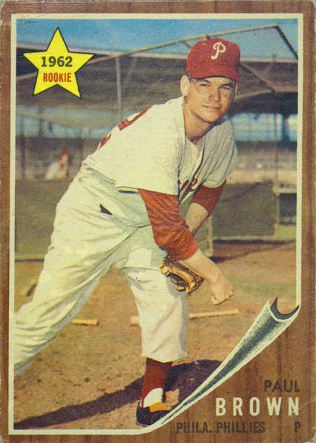 1962 Topps #181 Paul Brown - 181a - No Green Tint