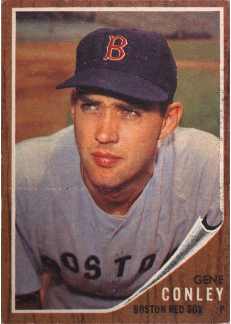 1962 Topps #187 Gene Conley - 187a - No Green Tint