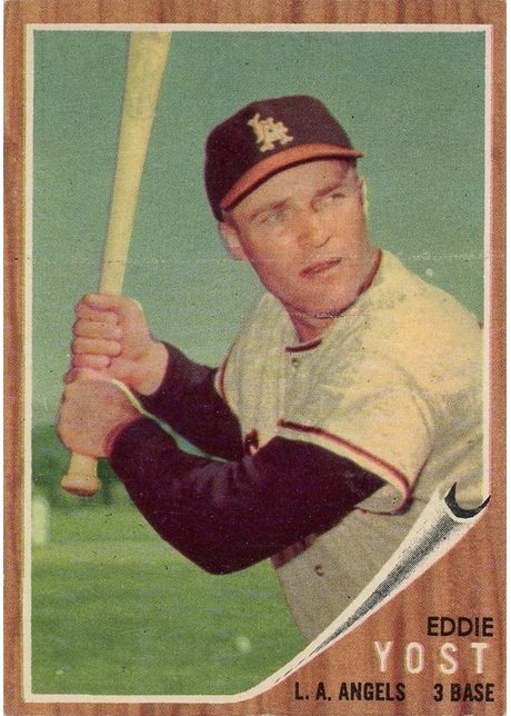 1962 Topps #176 Eddie Yost - 176b - Batting