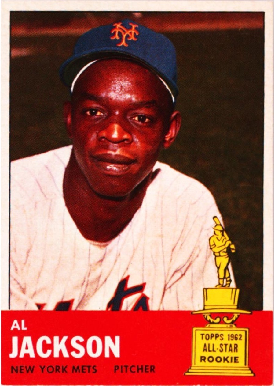 1963 Topps #111 Al Jackson, New York Mets