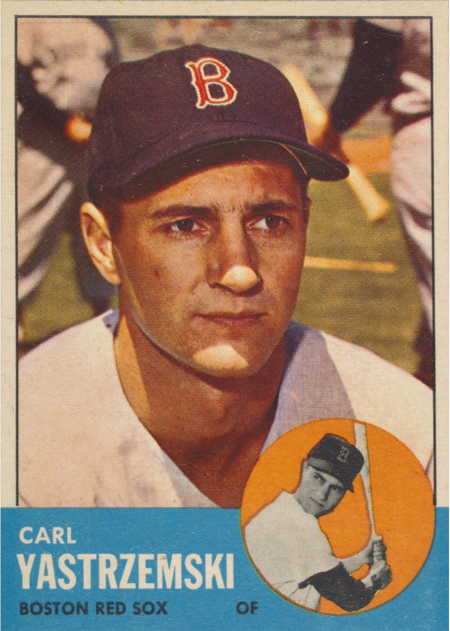 1963 Topps #115 Carl Yastrzemski, Boston Red Sox