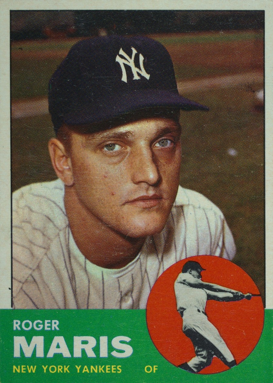 1963 Topps #120 Roger Maris, New York Yankees