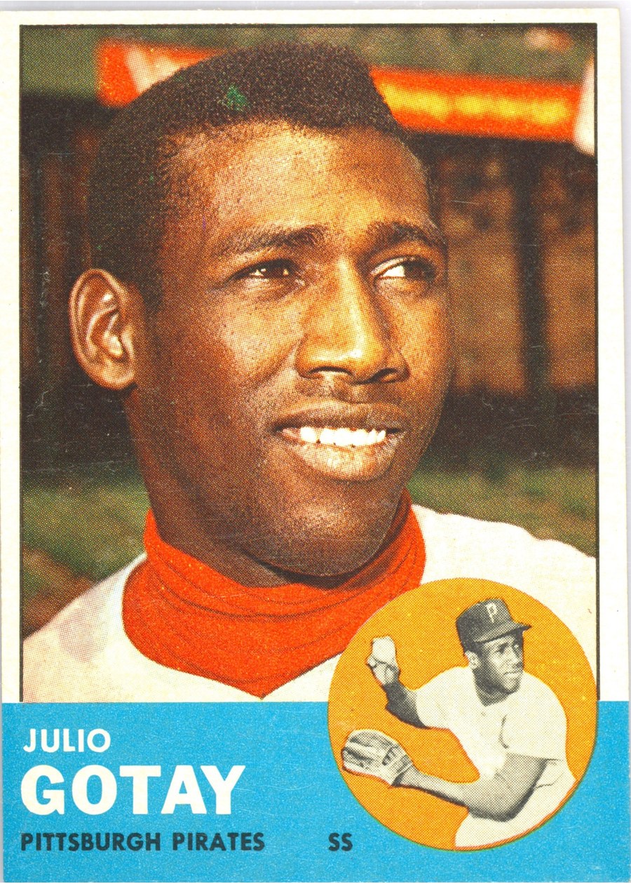 1963 Topps #122 Julio Gotay, Pittsburgh Pirates