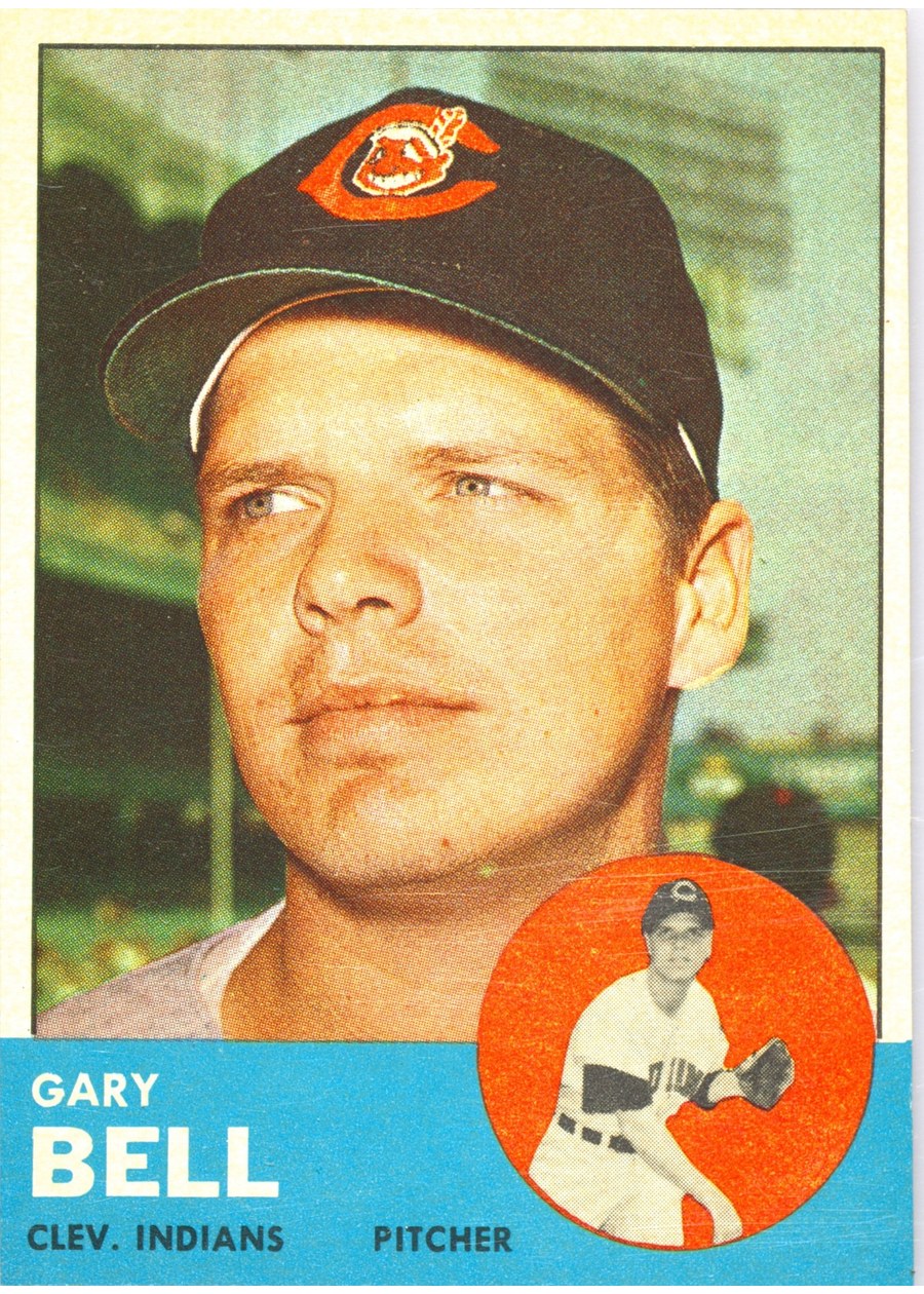 1963 Topps #129 Gary Bell, Cleveland Indians